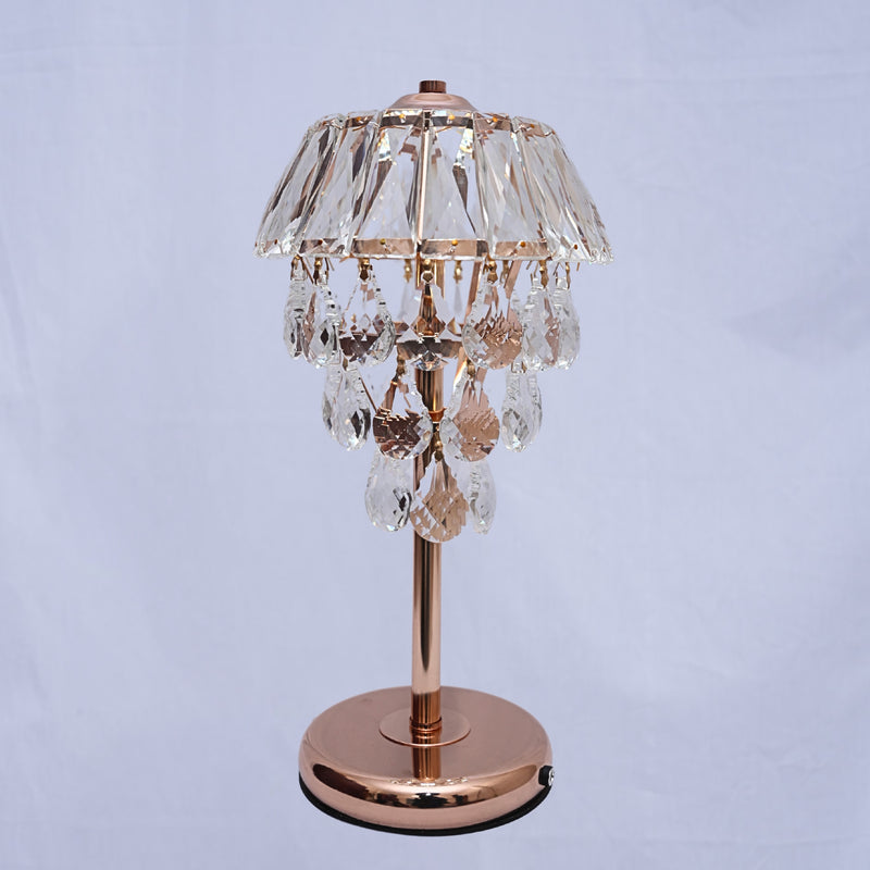 Diamond Battery Operated Table Lamp