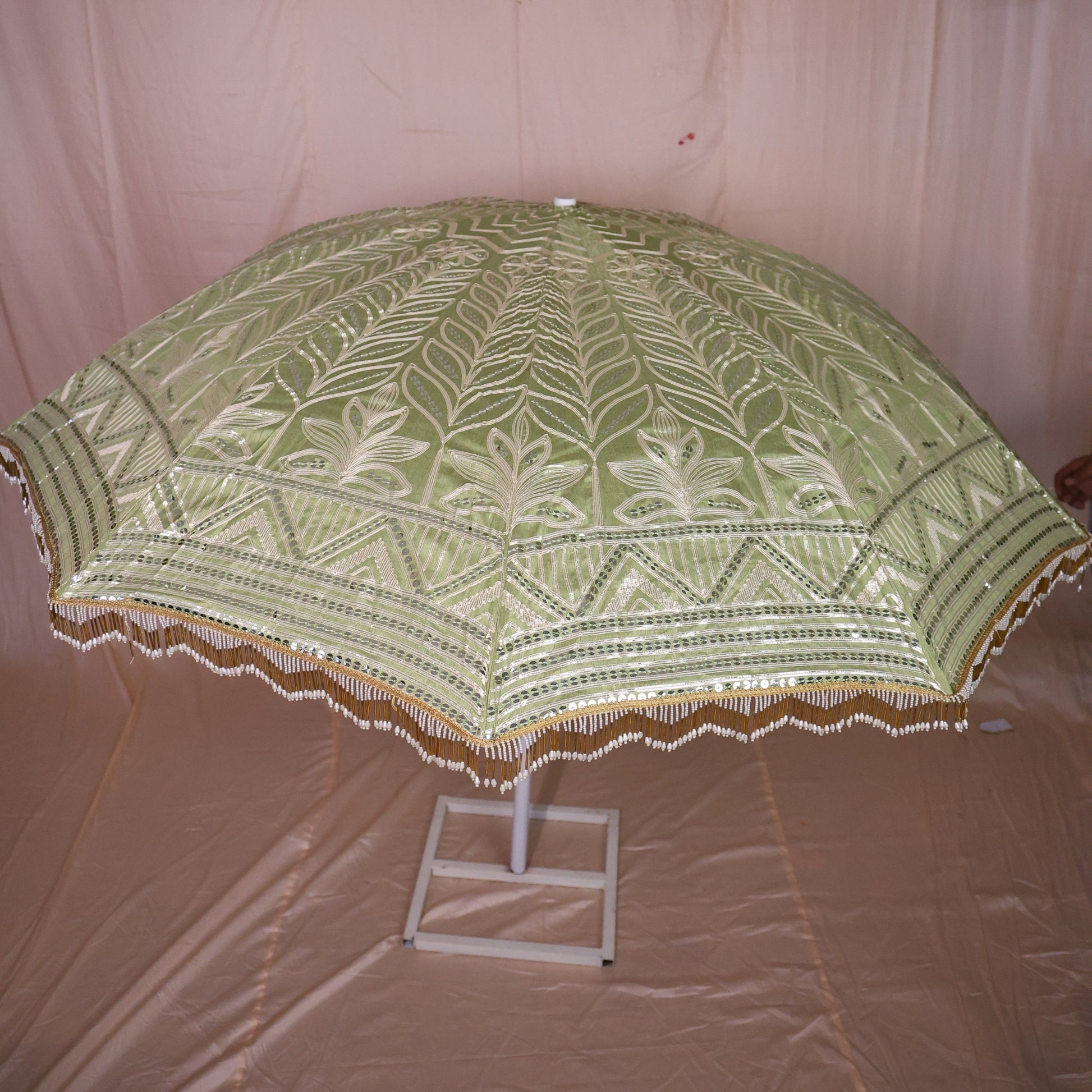Embroidery Moti Umbrella