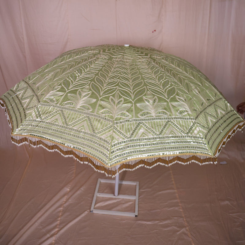 Embroidery Moti Umbrella