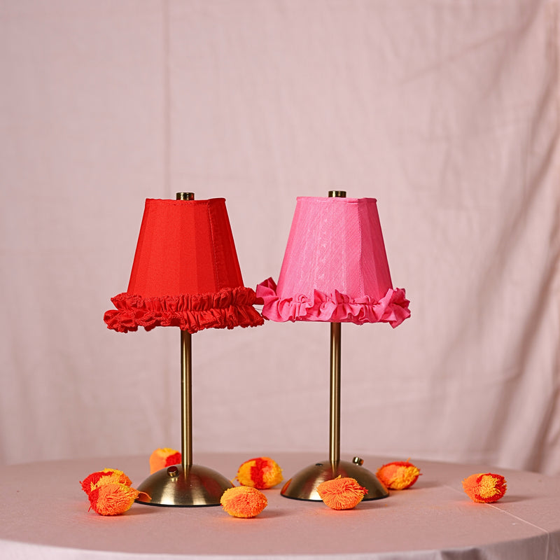 Fabric Battery Operated  Lamp