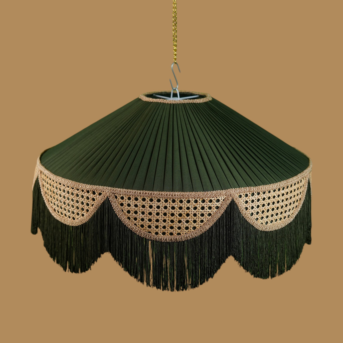 Verdant Rattan Lampshade