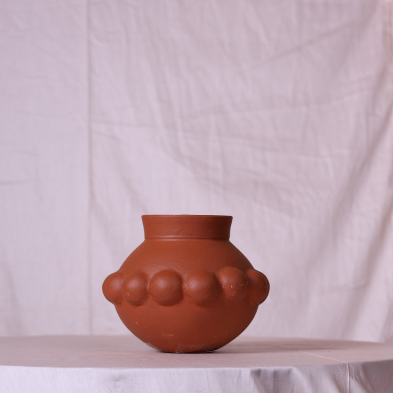 Pom Pom Terracotta Pot - Small