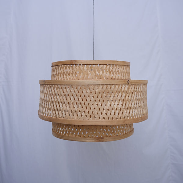 Rattan Lamp - 2 Layer
