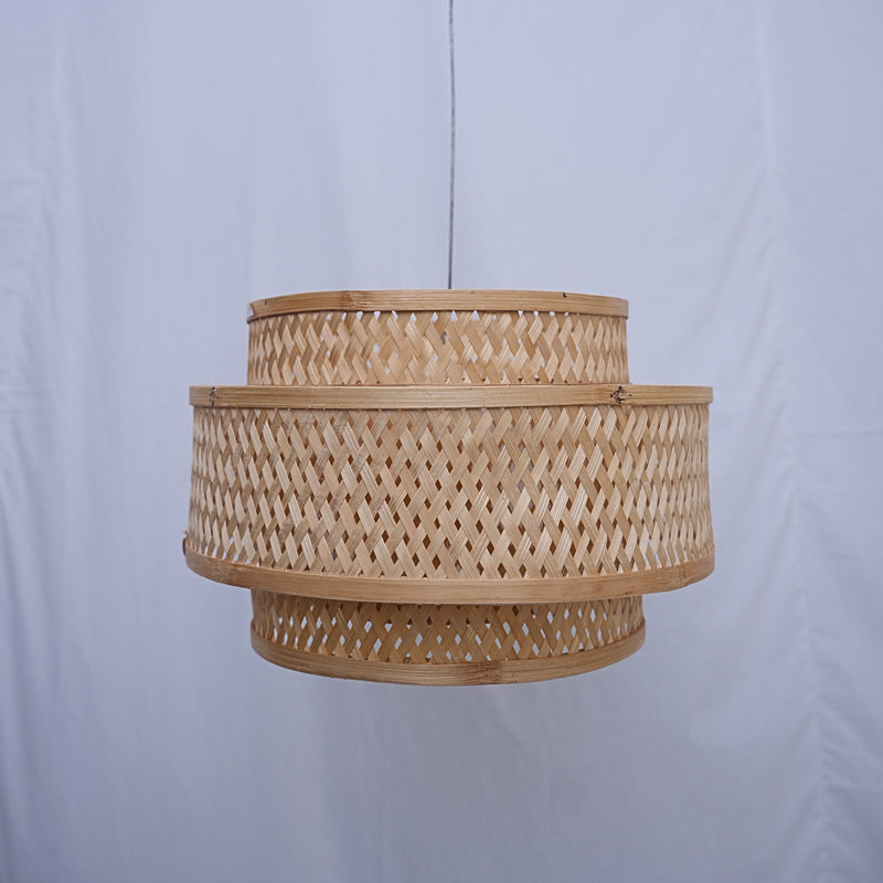 Rattan Lamp - 2 Layer