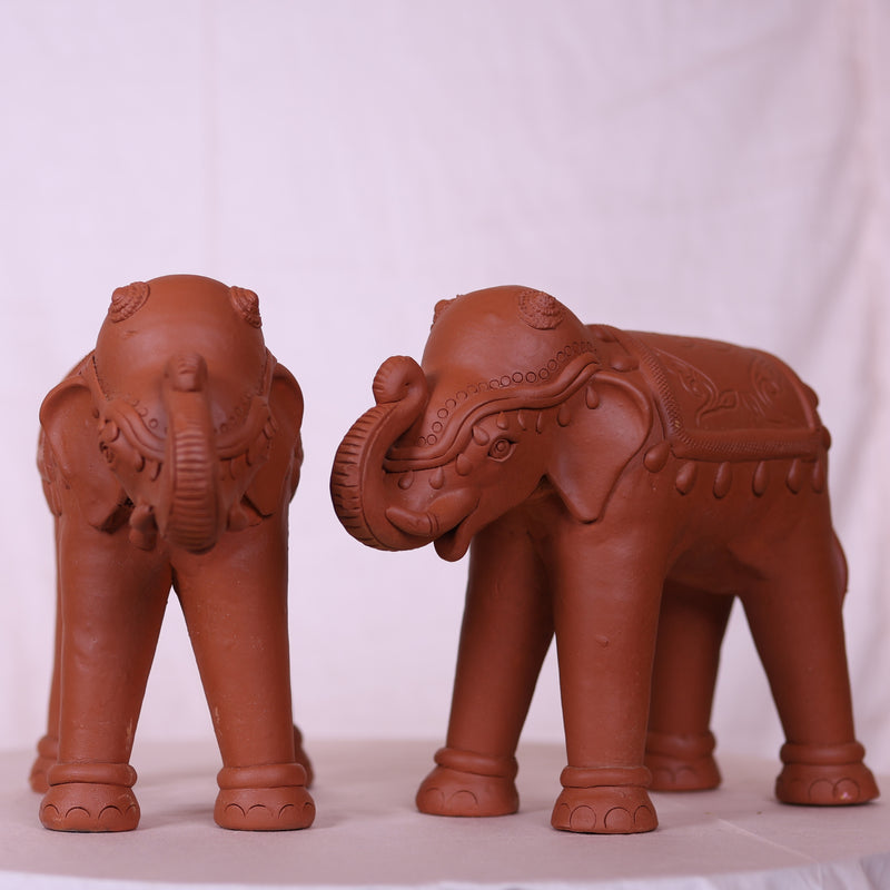 Terracotta Elephant - Full