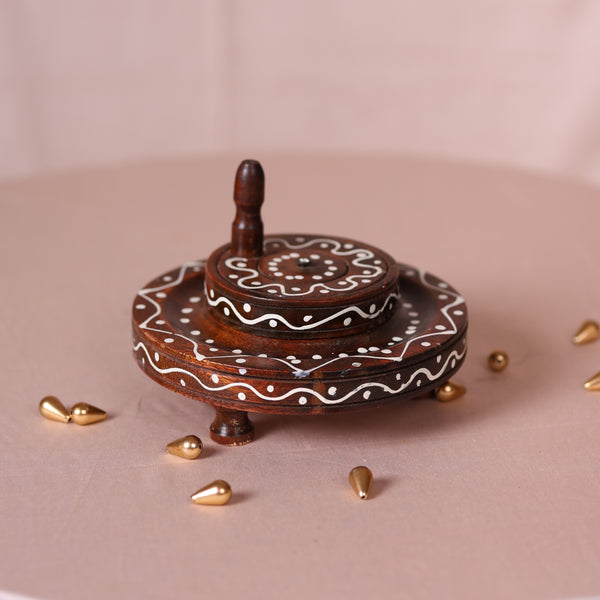 Wooden Decor Prop  Chakki